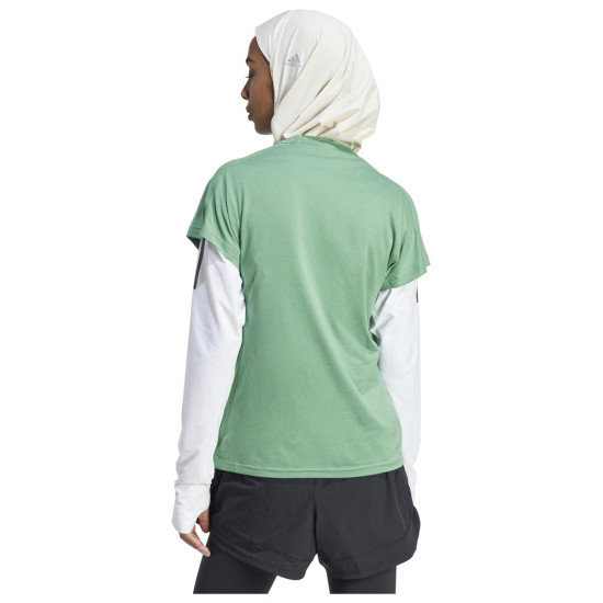 Adidas Γυναικεία κοντομάνικη μπλούζα Aeroready Train Essentials Minimal Branding V-Neck Tee Adidas Γυναικεία κοντομάνικη μπλούζα Aeroready Train Essentials Minimal Branding V-Neck Tee